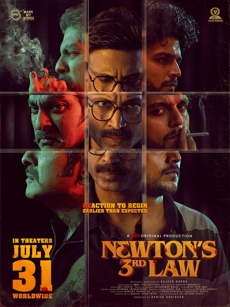 NEWTON'S 3RD LAW (2026) - South Indian movie streaming online