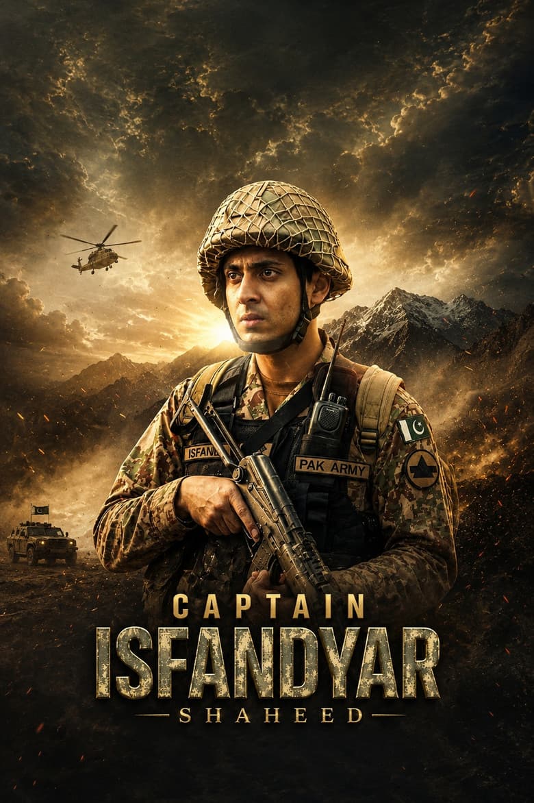 Captain Isfandyar Shaheed (2026) poster