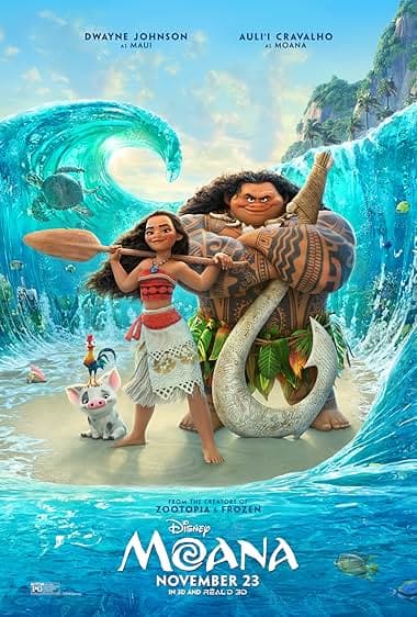 Moana (2016) - Animated Adventure poster
