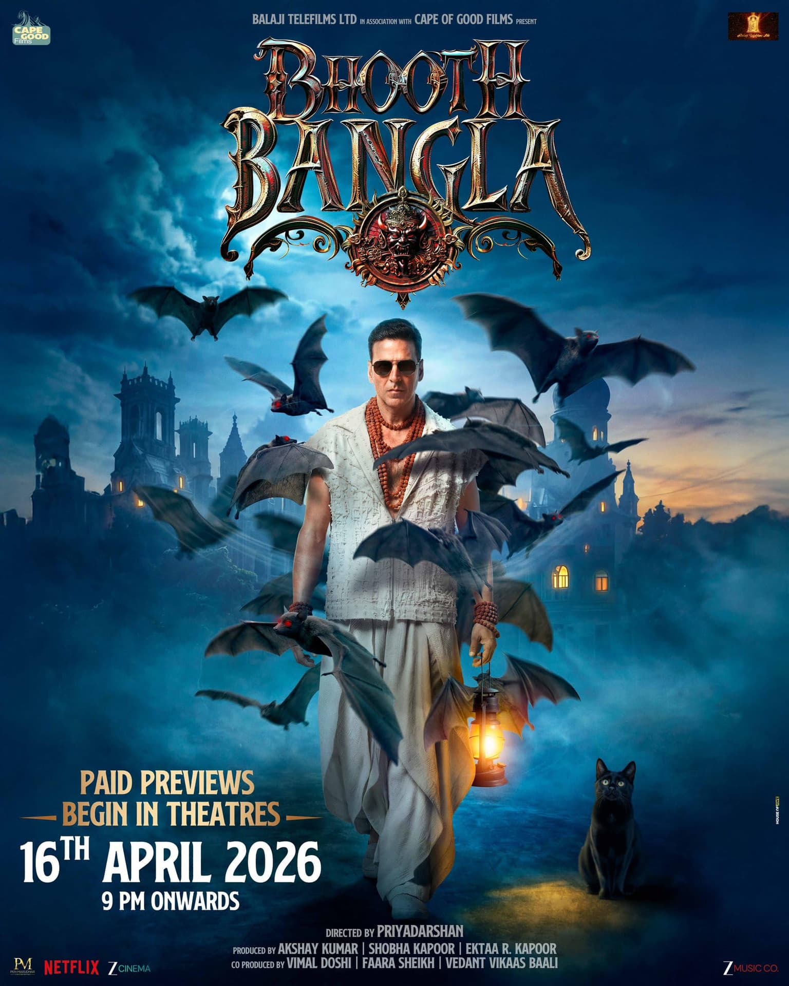 Bhooth Bangla Horror Comedy Movie poster