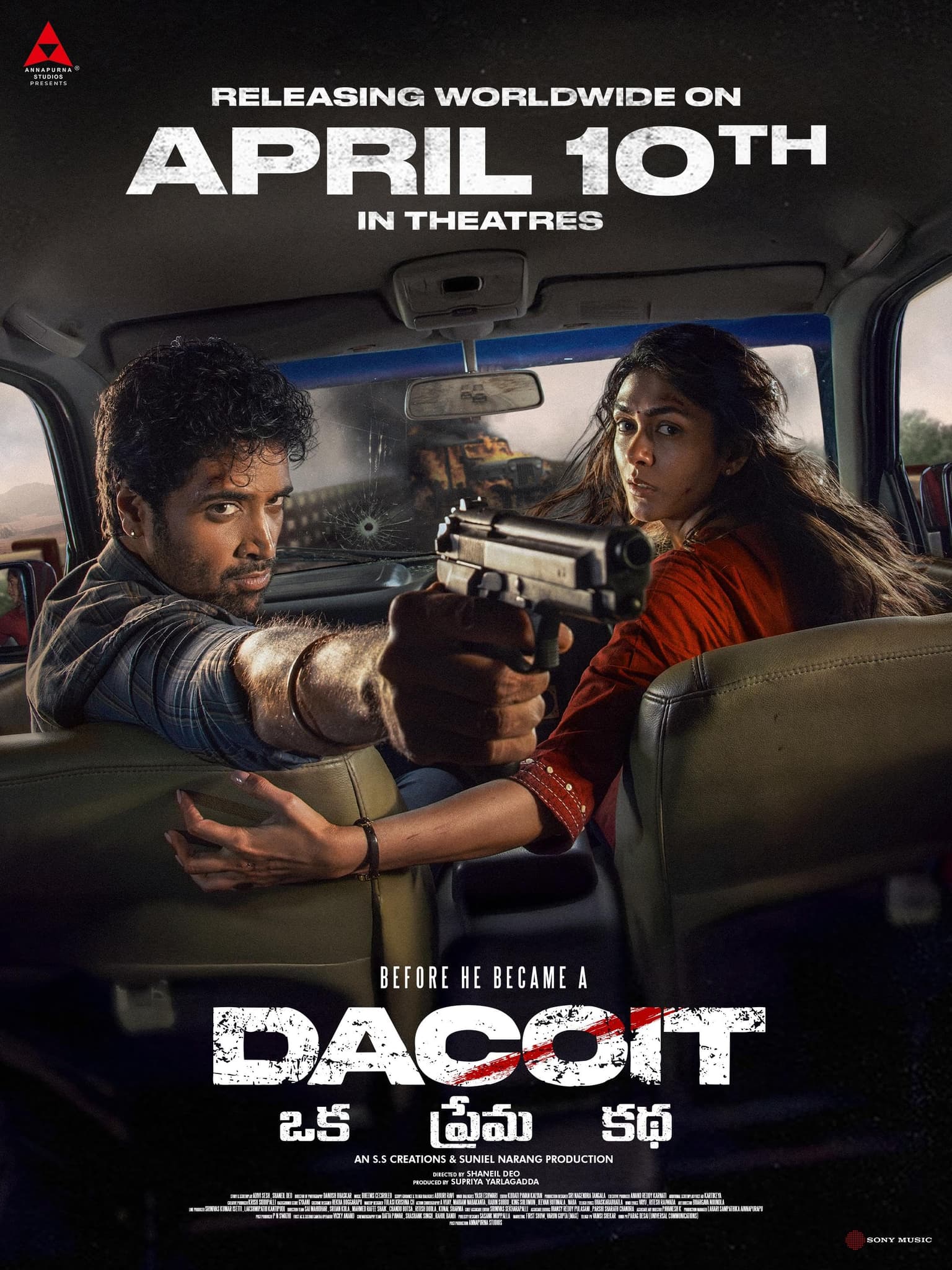 Dacoit - Ek Prem Katha poster