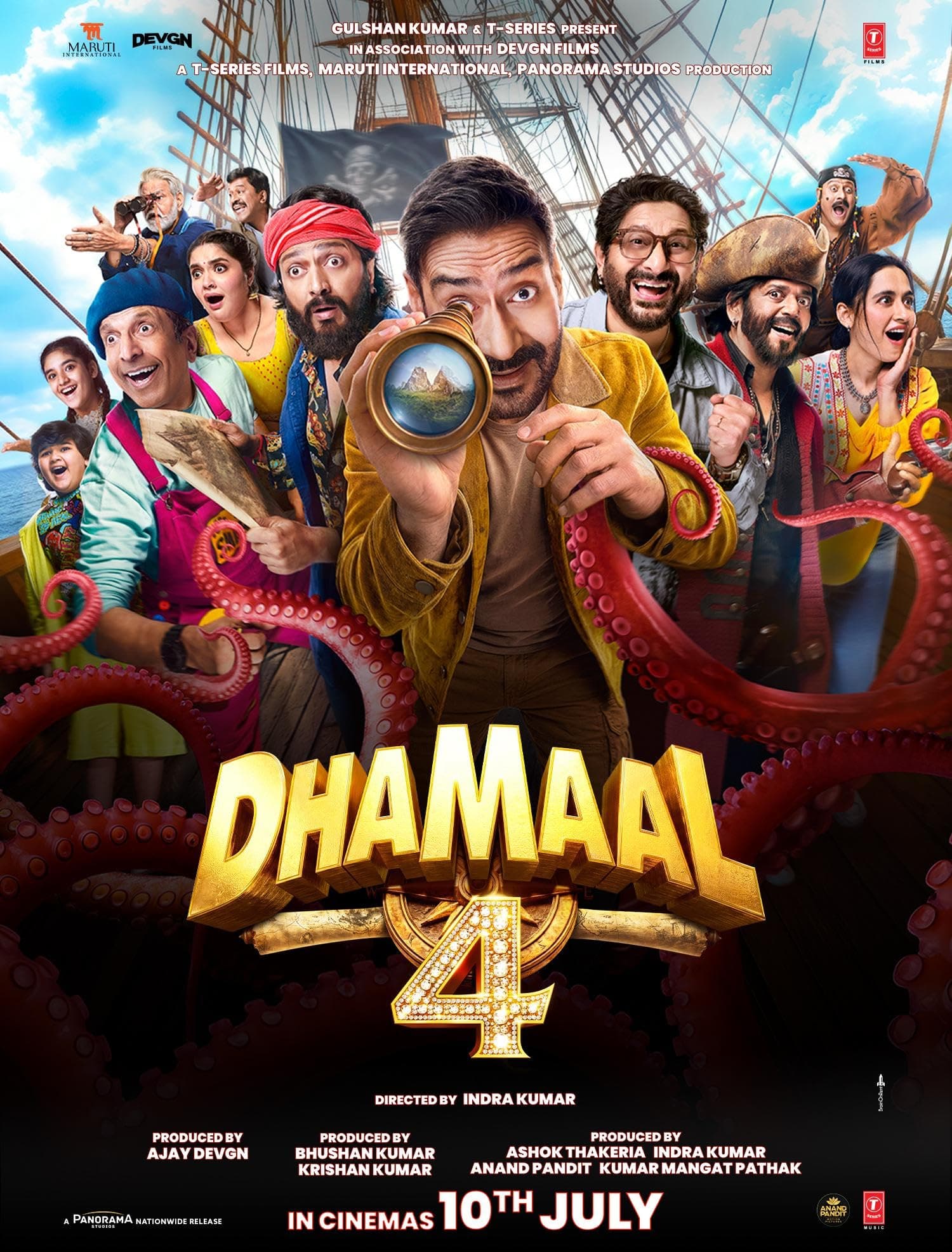 Dhamaal 4 (2026) - Comedy poster