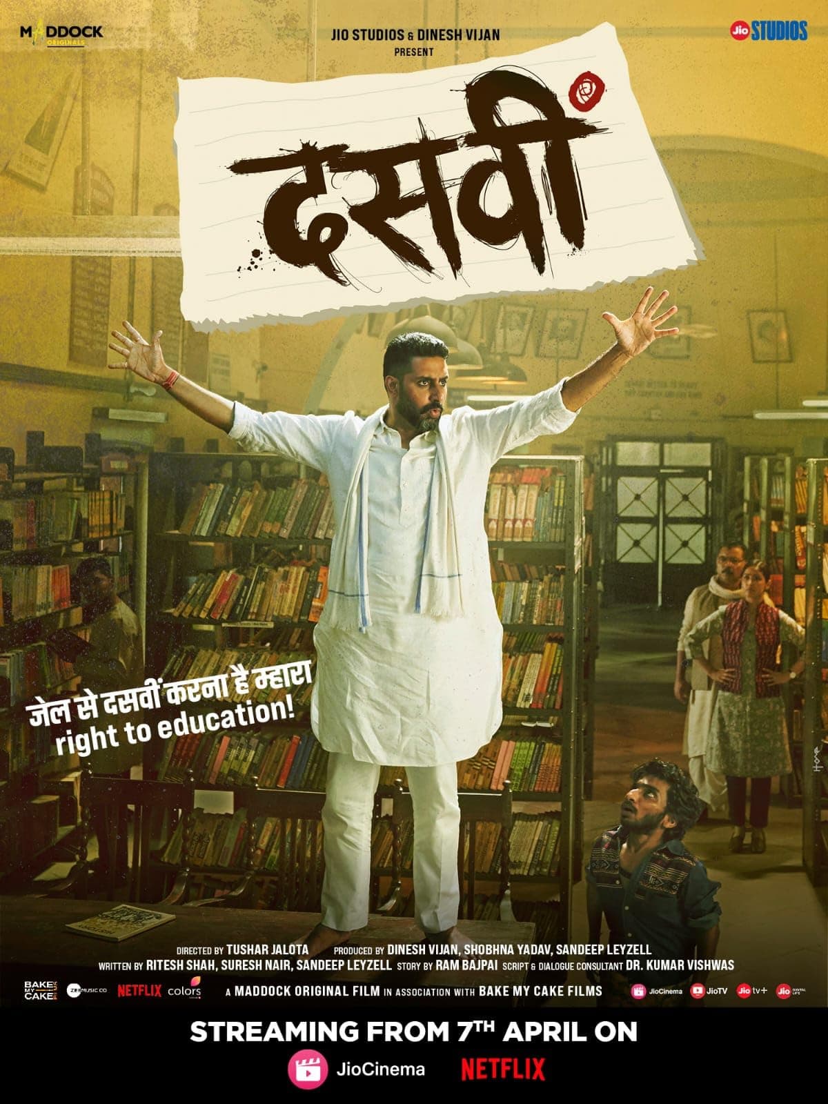 Dasvi (2022) - Social Comedy poster
