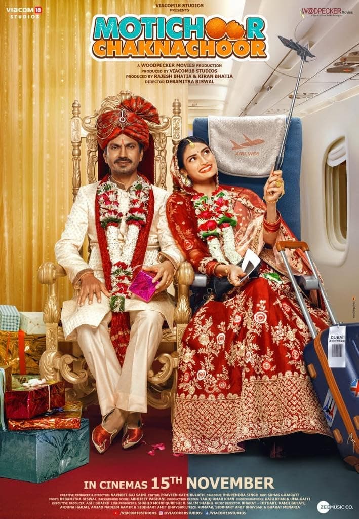 Motichoor Chaknachoor (2019) - Romantic Comedy Movie | Nawazuddin Siddiqui | Full Movie HD poster