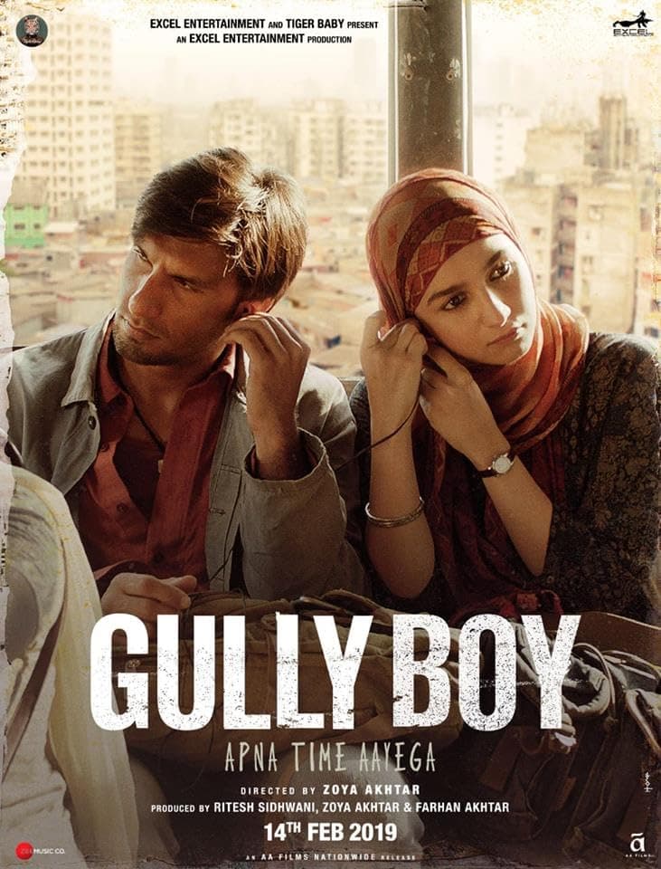 Gully Boy (2019) - Rap & Street Life Drama | Ranveer Singh | Full Movie HD poster