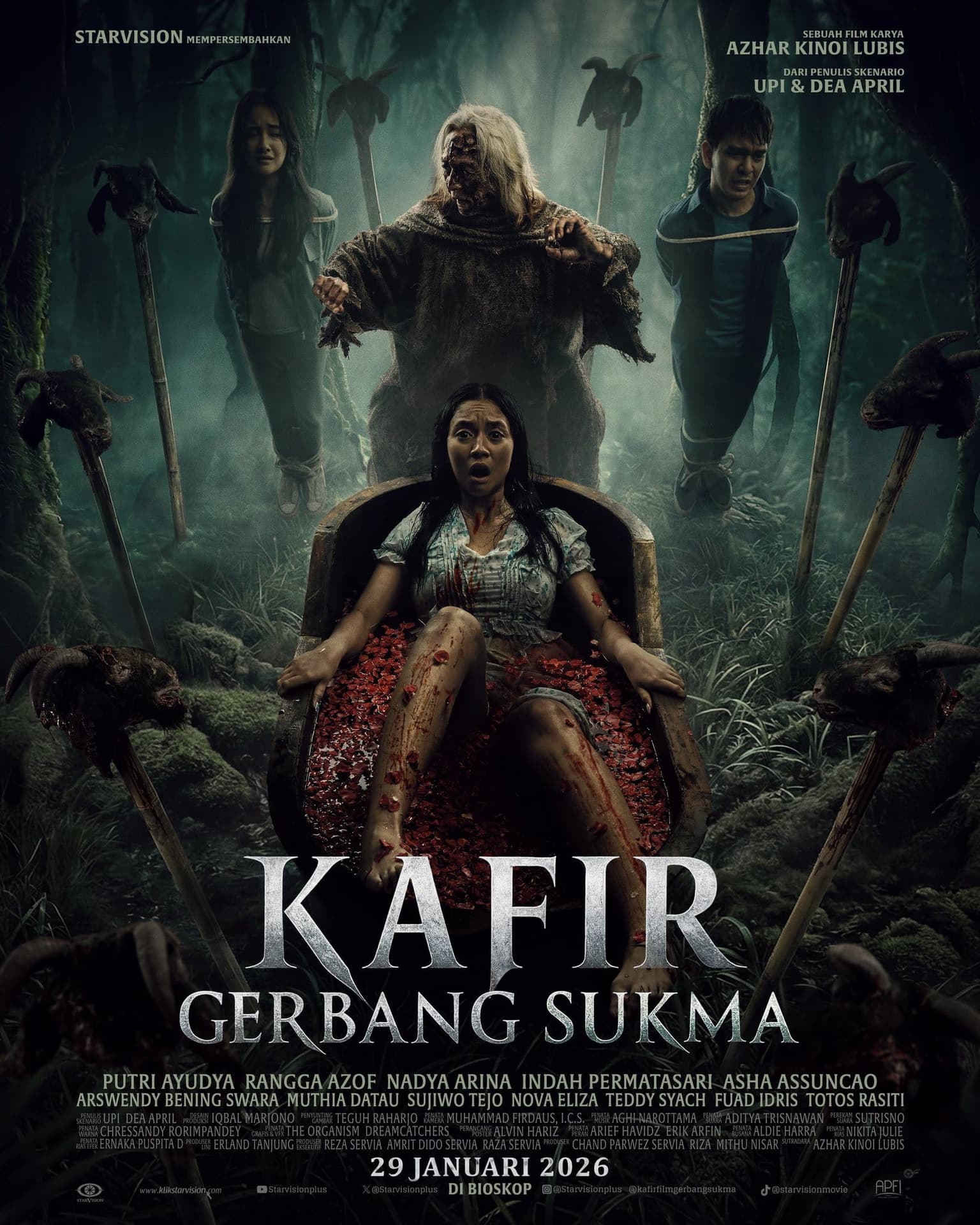 Kafir: The Spirit Gate (2026) Hindi Dubbed poster