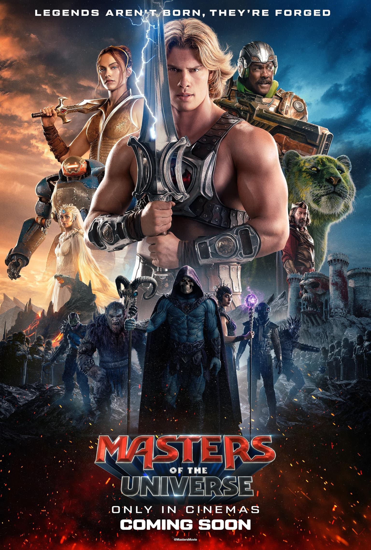 Masters of the Universe (2026) Hindi Dubbed poster