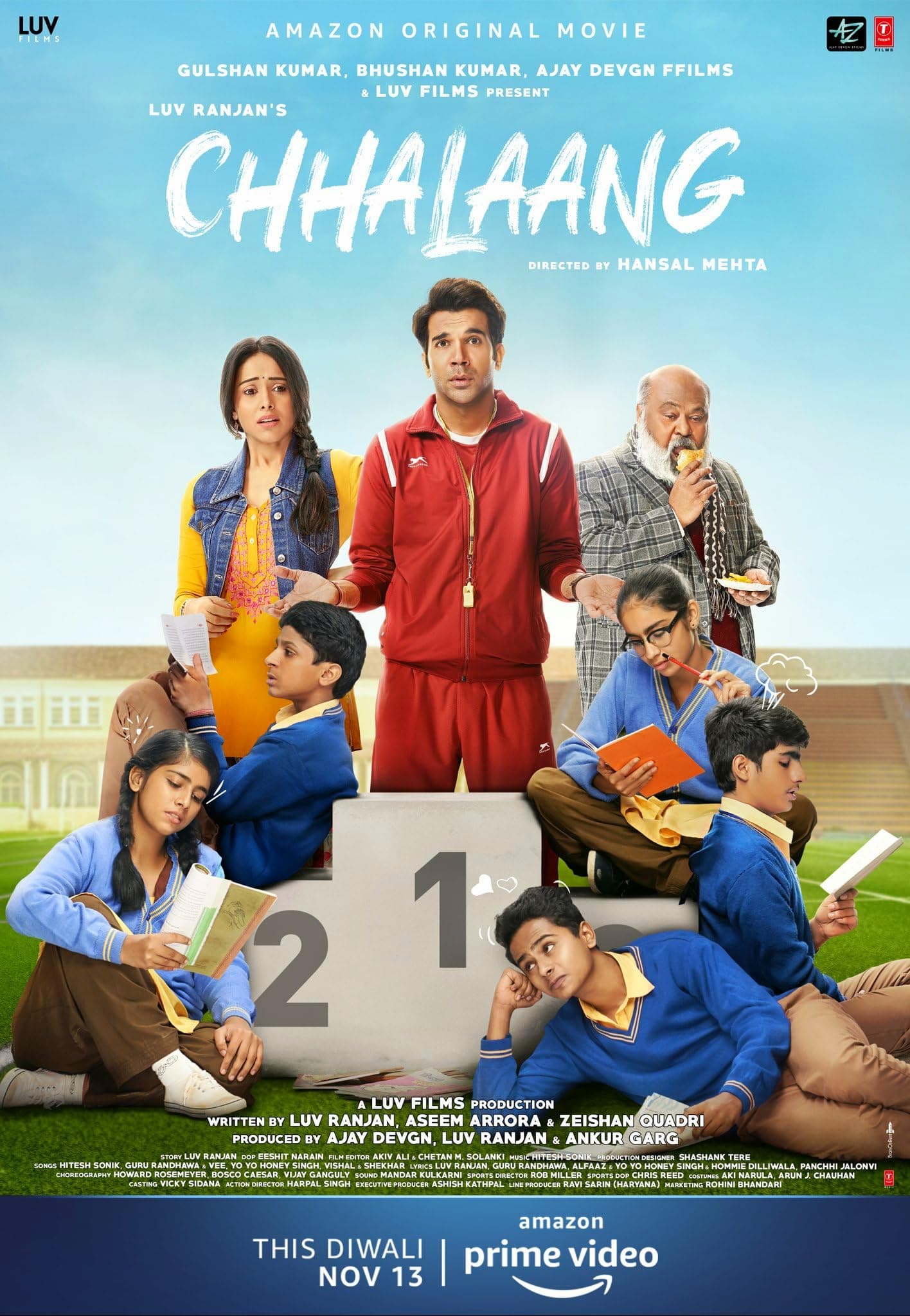 Chhalaang (2020) - Sports Comedy Drama Movie | Rajkummar Rao | Full Movie HD poster