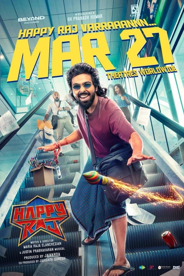 Happy Raj (2025) - Action Comedy Drama Movie | Full Movie HD poster
