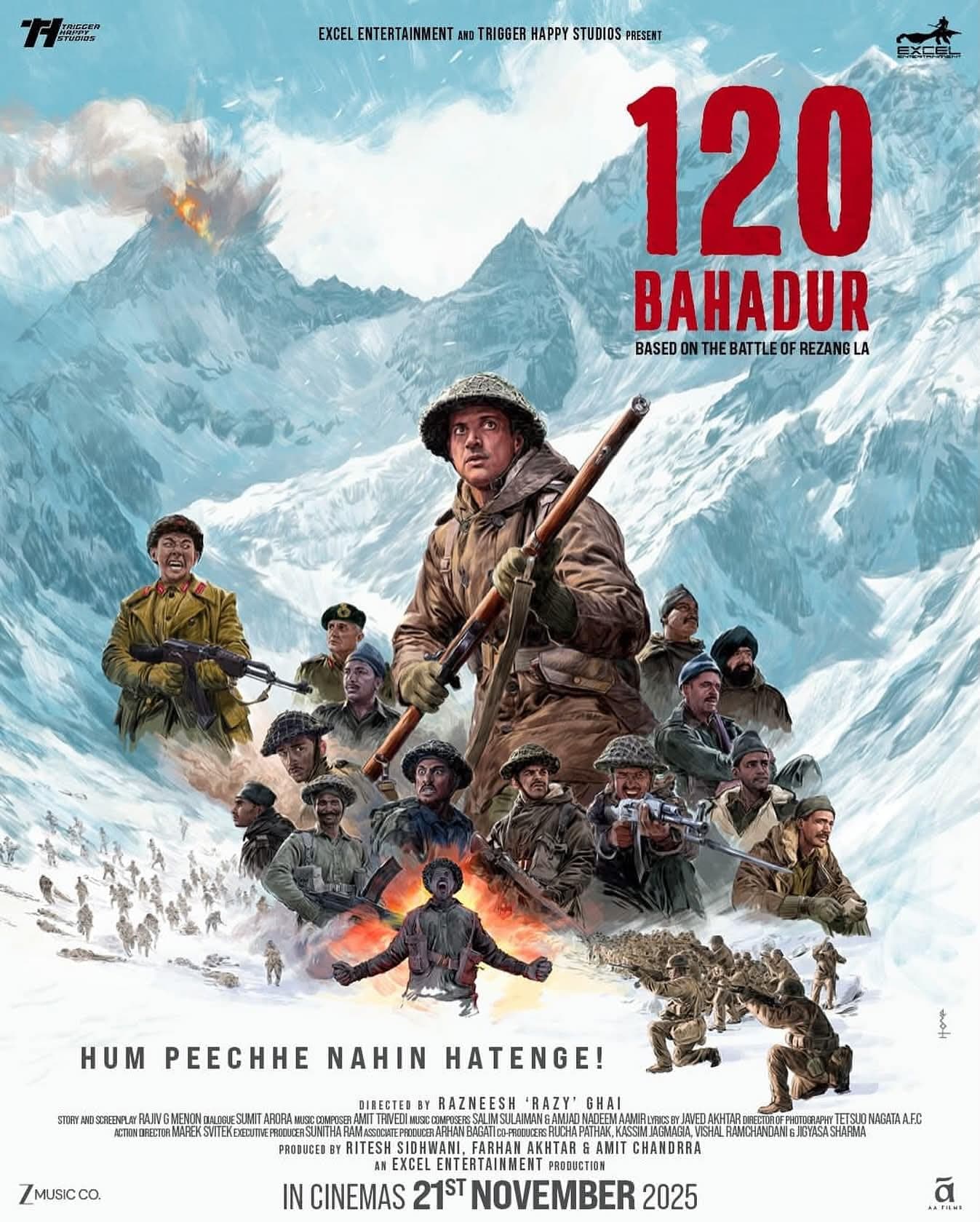 120 Bahadur - Action Drama Movie | Full Movie HD poster