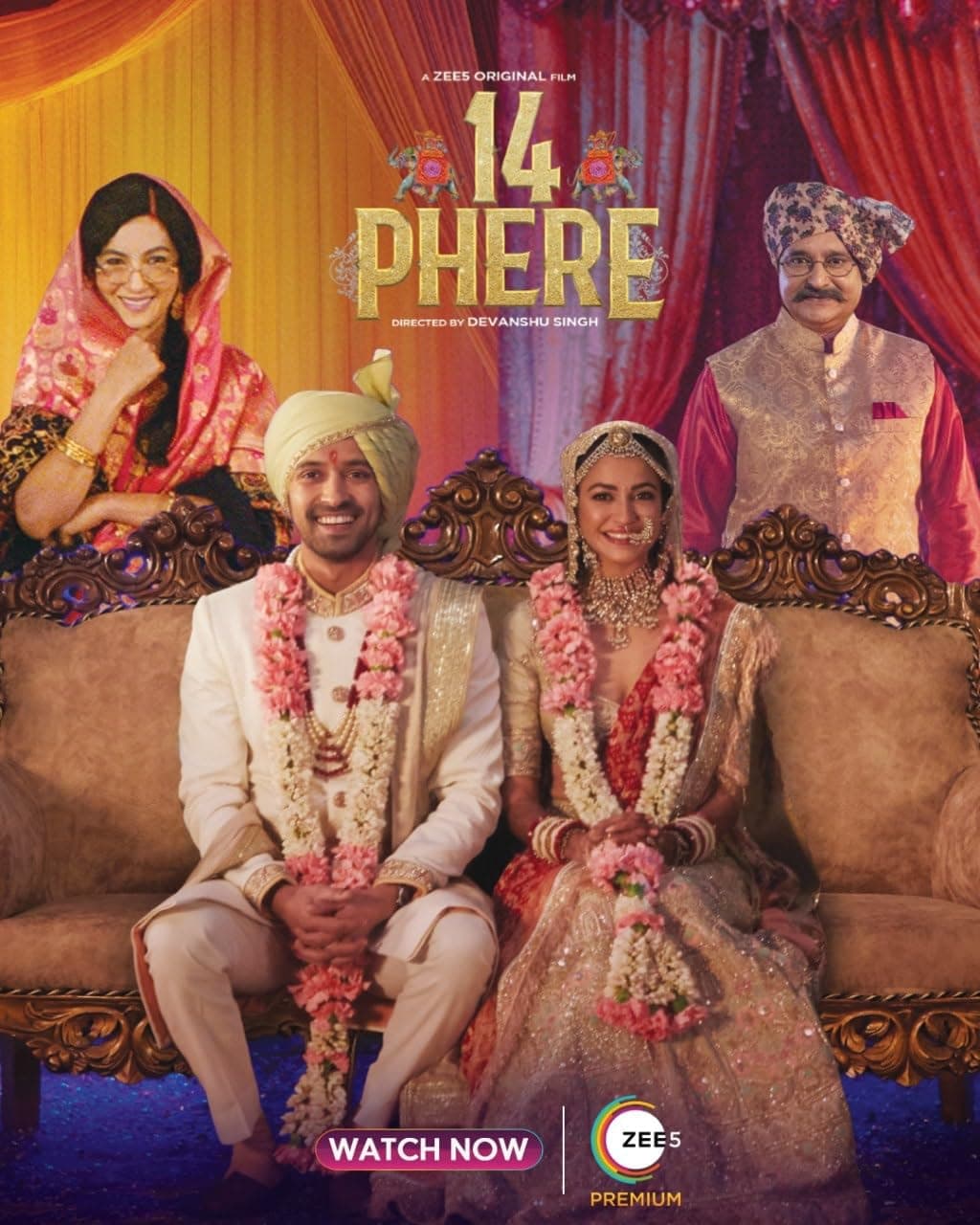 14 Phere (2021) - Social Comedy Drama poster