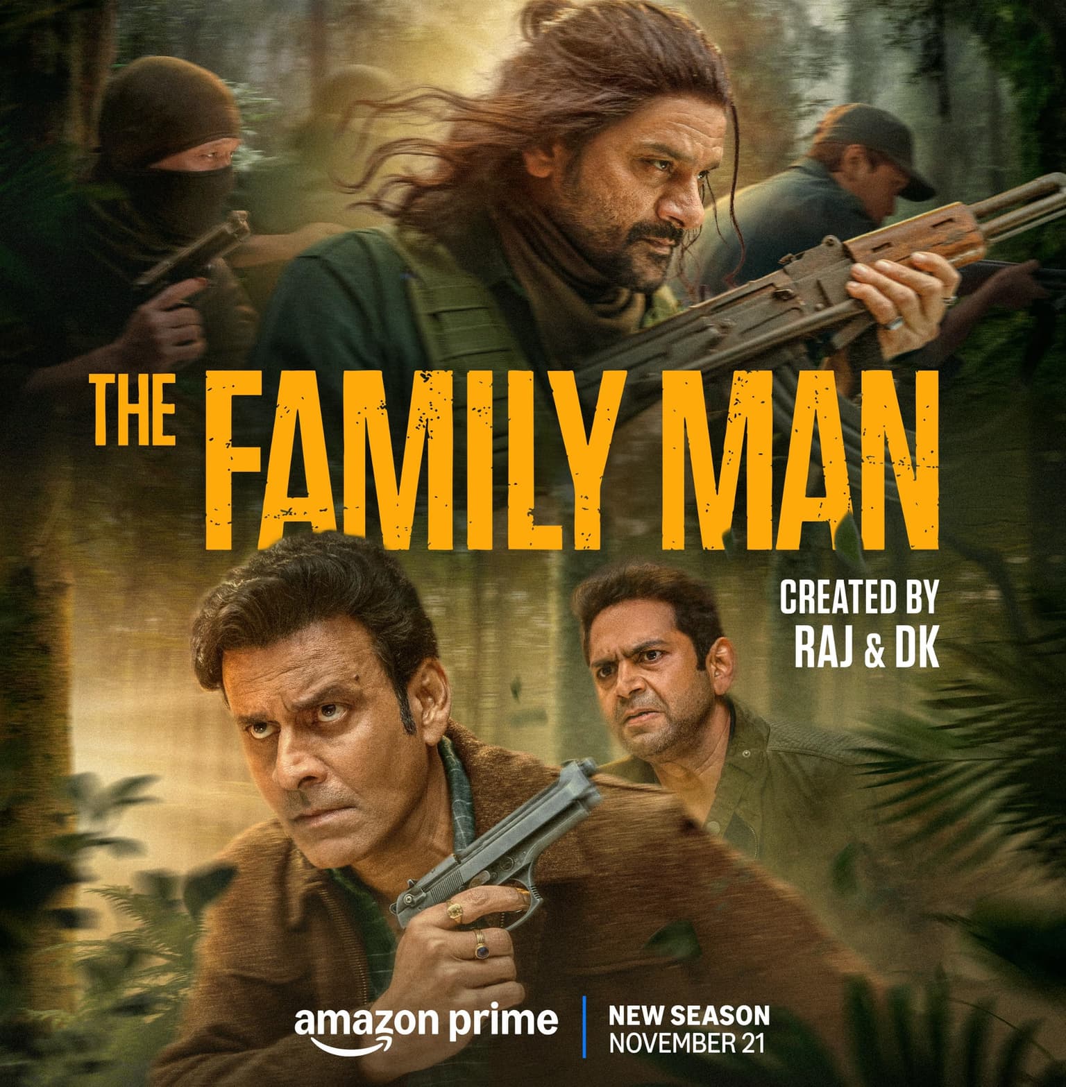 The Family Man Season 3 poster